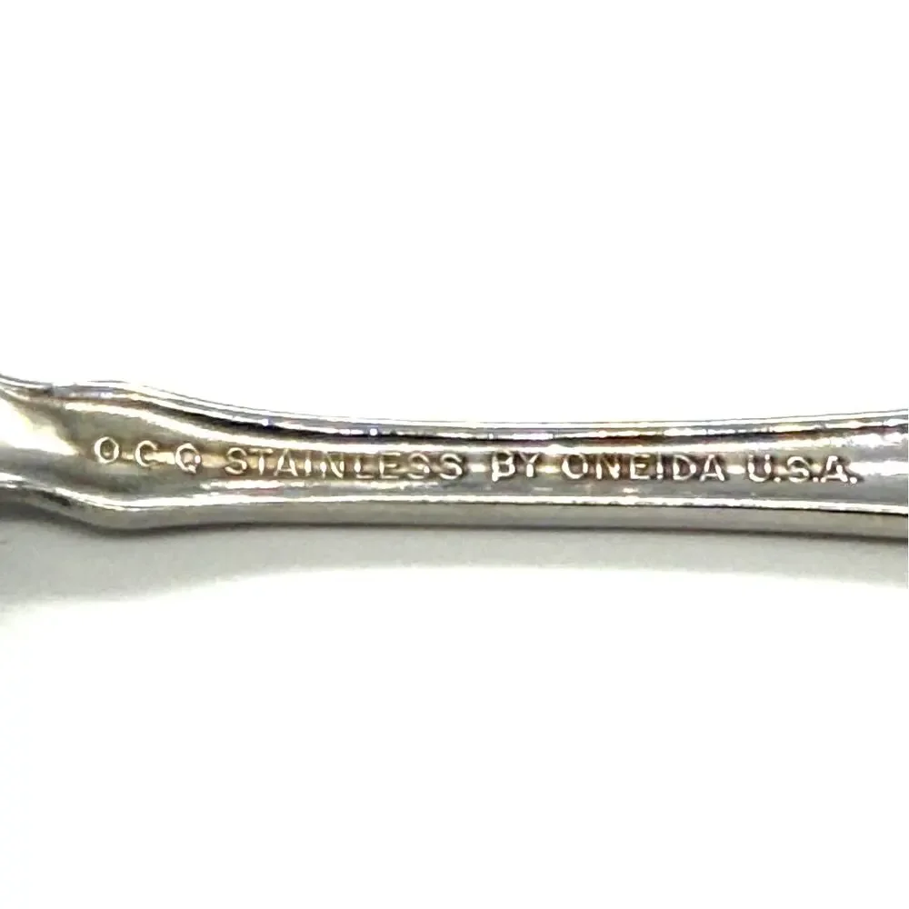 Oneida OCO Wordsworth Stainless Steel Sugar Serving Spoon